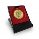 Medaillenetui BASIC mit goldfarbener Medaille